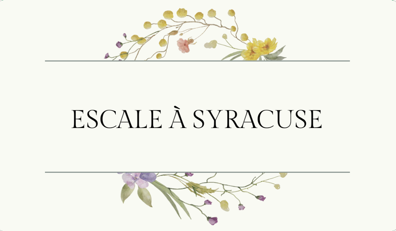 Tisane Escale à Syracuse – Image 2